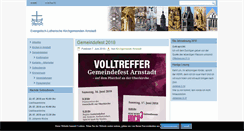 Desktop Screenshot of kirche-arnstadt.de